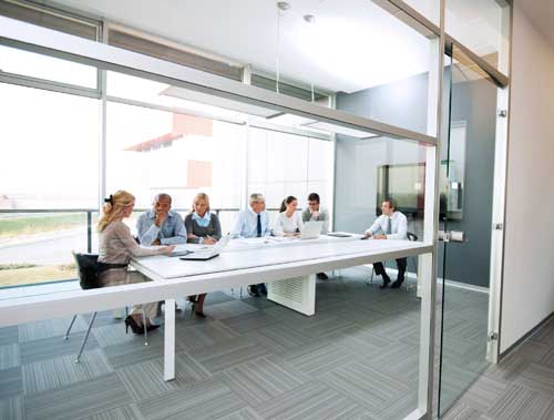 people meeting in conference room